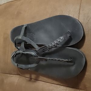 Rainbow Size 8 adult sandals triple glued solid sandal